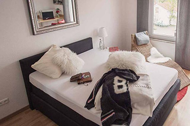 King Size Zimmer mit Bad