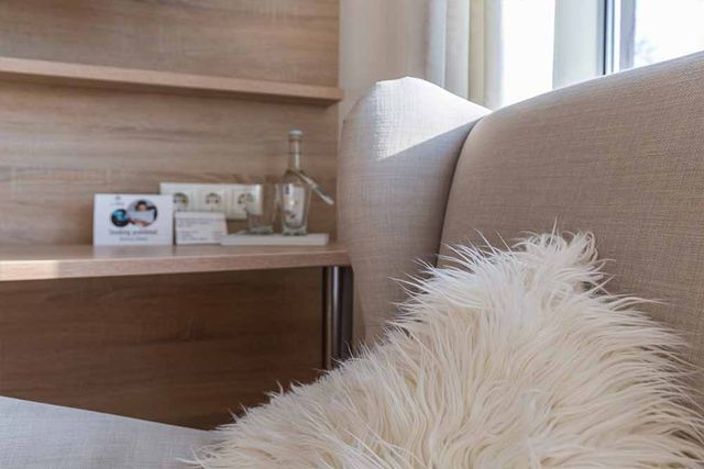 Doppelzimmer plus Familienzimmer gemütlicher Sessen