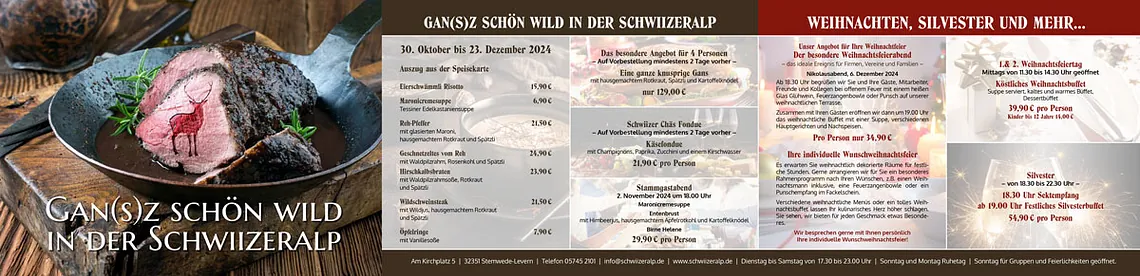 Gan(s) schön wild in der Schwitzeralp