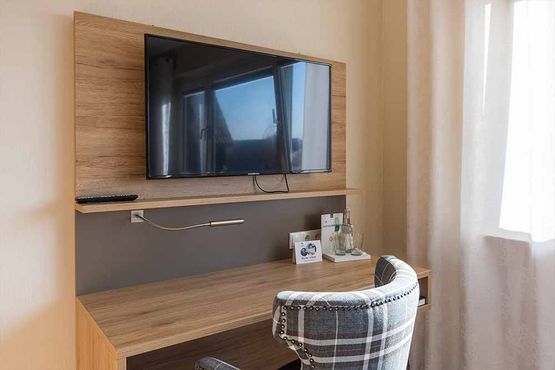 Doppelzimmer Komfort Plus Fernseher
